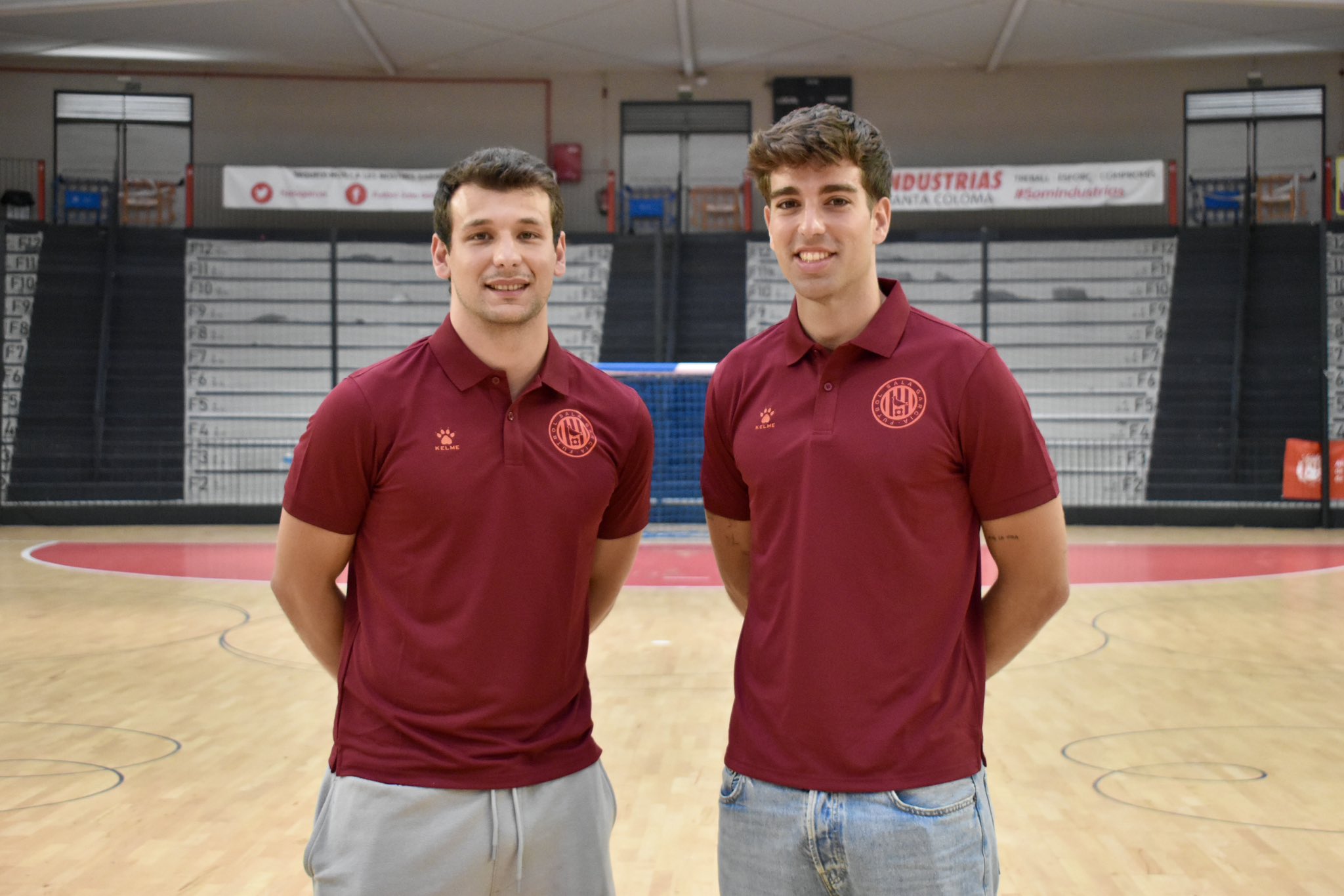 Pau López y Eric Pérez ya ejercen como jugadores de Industrias Santa Coloma